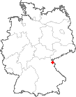 Karte Hohenberg an der Eger